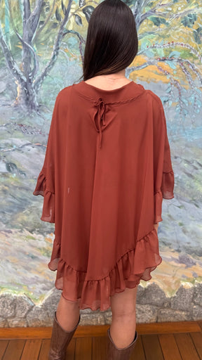 Vestido 2 em 1 Capa