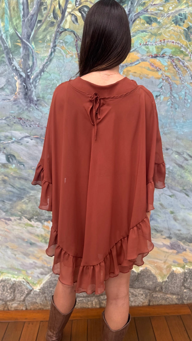 Vestido 2 em 1 Capa