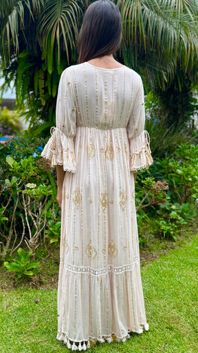 Vestido Boho Chic Clarisse Baby Pink
