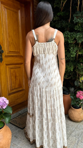 Vestido Boho Leona Branco