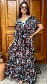 Vestido Seda Boho Georgia